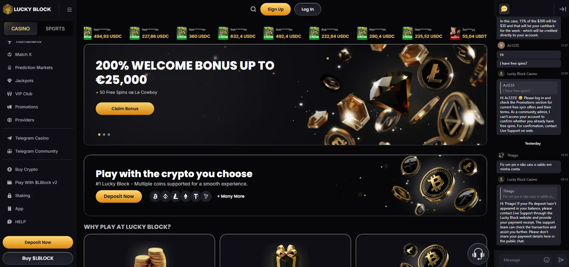 Lucky Block Casino
